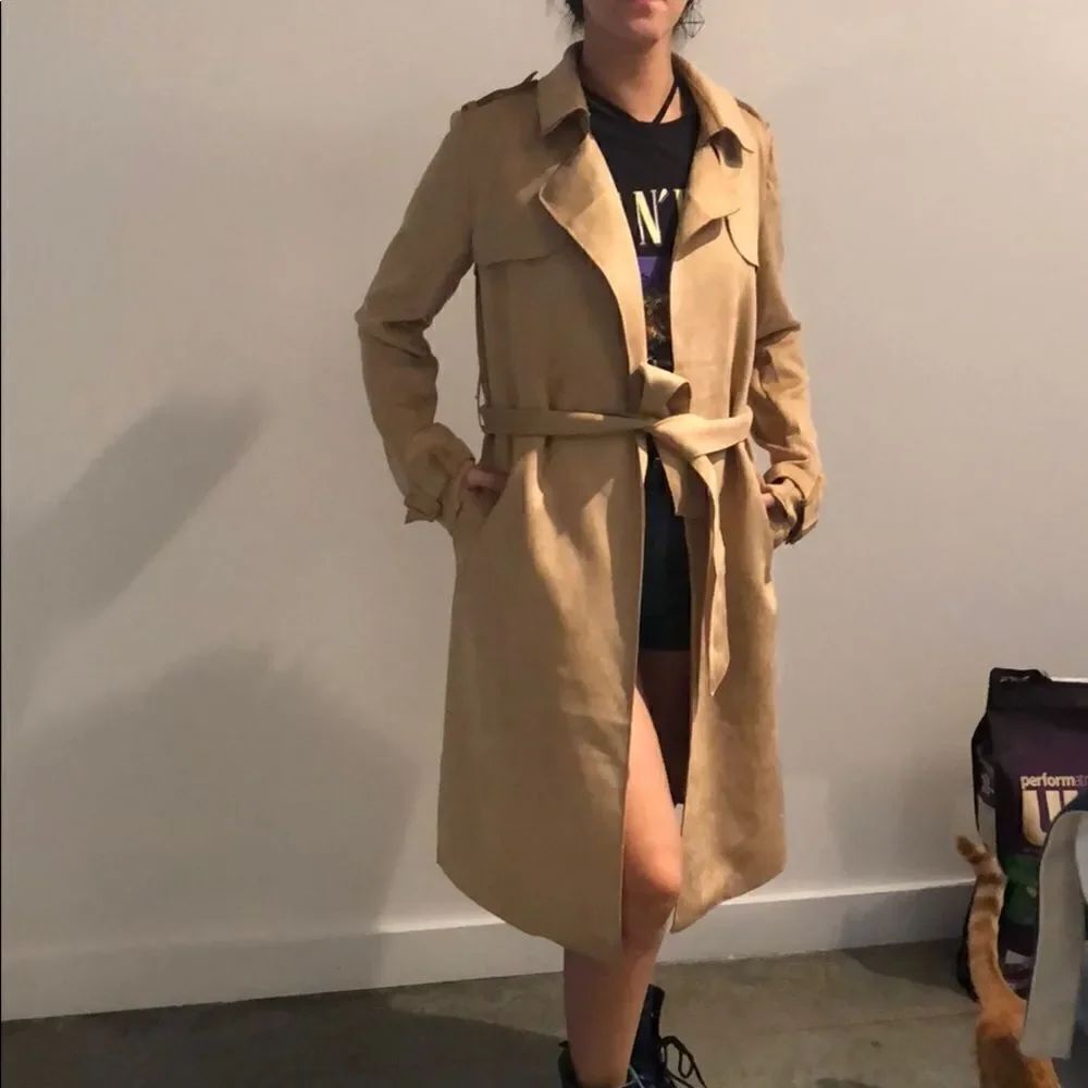 COPY - Trench coat nude color